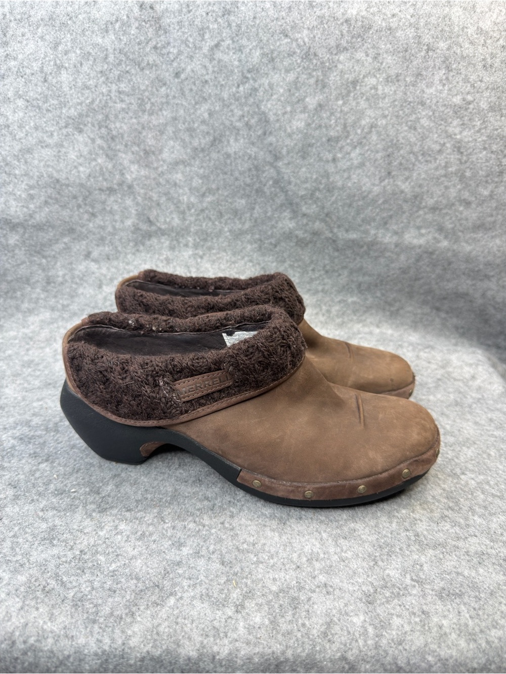 Merrell Luxe Knit Bitter Chocolate Ankle Boots Women’s 8.5 Brown Leather
